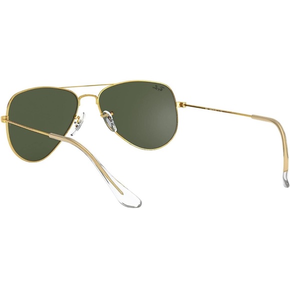 Ray Ban Small shrunken aviators 52 mm gold frames with crystal green len… - Picture 6 of 15
